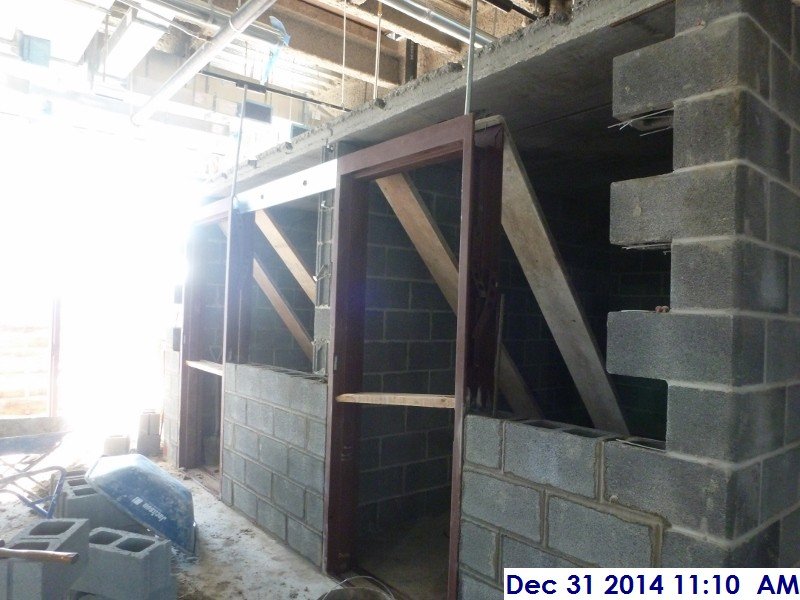 Laying block at the 2nd floor Detention cells Facing South